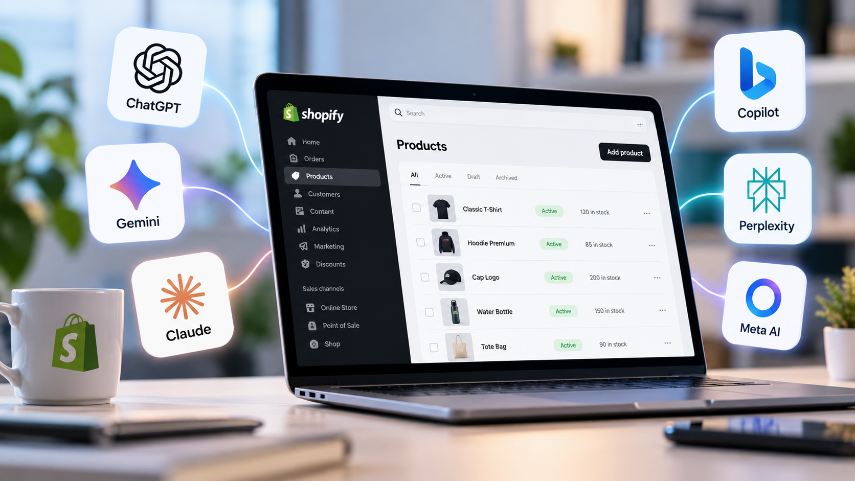Imagen de portada de la noticia: Shopify e inteligencia artificial