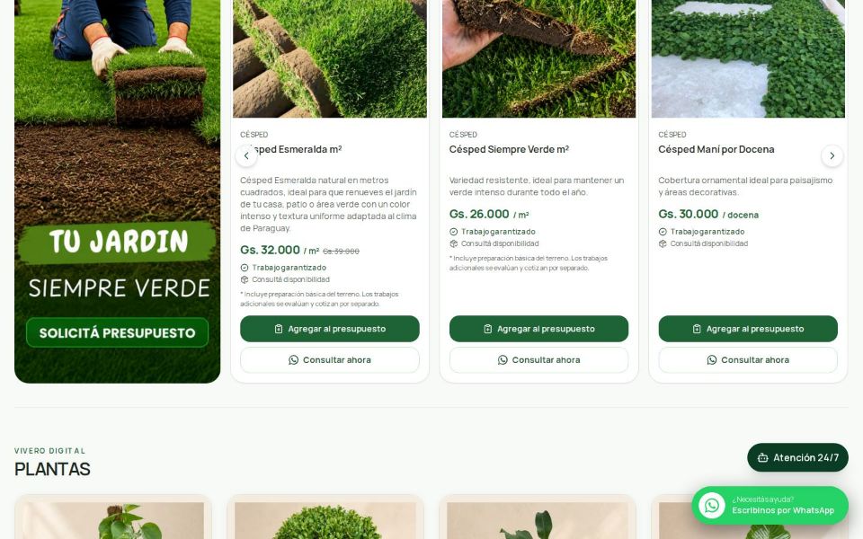 Catálogo de Portal Verde